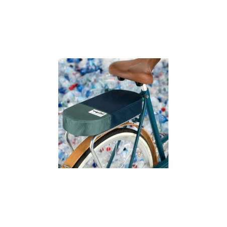 Coussin Porte-bagage Vélo Tissu Recyclé URBAN PROOF Bleu Vert 3 Coussin Porte-bagage Vélo Tissu Recyclé URBAN PROOF Bleu Vert