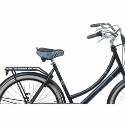 Couvre Selle BASIL Bohème Bleu Indigo -Onemile Soldes couvre selle basil boheme bleu indigo 2