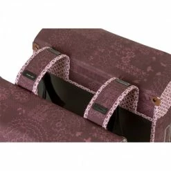 Double Sacoche Vélo BASIL Bohème 35L Rouge Figue 14 Double Sacoche Vélo BASIL Bohème 35L Rouge Figue -Onemile Soldes double sacoche velo basil boheme 35l rouge figue 5