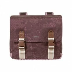 Double Sacoche Vélo BASIL Bohème 35L Rouge Figue 15 Double Sacoche Vélo BASIL Bohème 35L Rouge Figue -Onemile Soldes double sacoche velo basil boheme 35l rouge figue 6