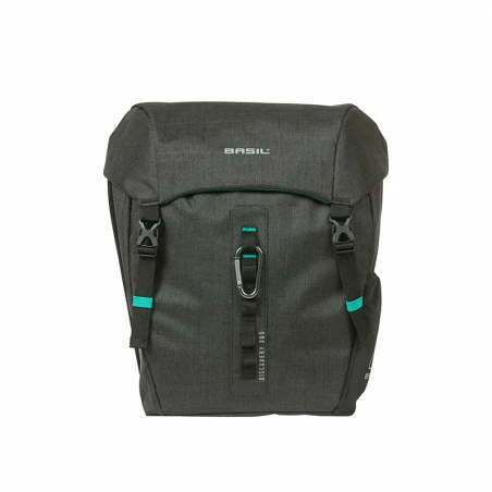 Double Sacoche Vélo Basil Discovery 365D 18L M Noir Mêlée 4 Double Sacoche Vélo Basil Discovery 365D 18L M Noir Mêlée – Image 2