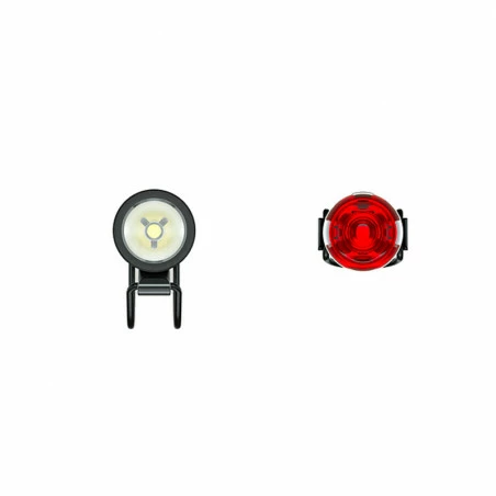 Kit éclairage Vélo Avant Arrière KNOG Plug Noir 3 Kit éclairage Vélo Avant Arrière KNOG Plug Noir