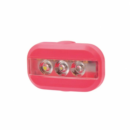 Lumières Vélo Clip URBAN PROOF Rouge Pâle 3 Lumières Vélo Clip URBAN PROOF Rouge Pâle