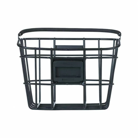 Panier Vélo Avant Alu Noir BASIL Bremen 7 Panier Vélo Avant Alu Noir BASIL Bremen – Image 5