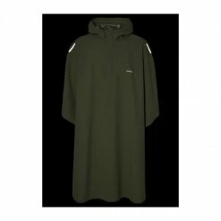 Poncho Pluie Vélo BASIL Hoga Vert Olive -Onemile Soldes poncho pluie velo basil hoga vert olive 4
