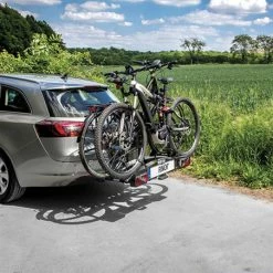 Porte Vélo Voiture Pliable EUFAB Fixation Attelage (2 Vélos) -Onemile Soldes porte velo voiture pliable eufab fixation attelage 2 velos 2