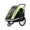 Hamax AS Remorque Vélo Poussette 2 Enfants HAMAX Avenida Citron 2 Hamax AS Remorque Vélo Poussette 2 Enfants HAMAX Avenida Citron -Onemile Soldes remorque velo 2 enfants hamax avenida citron