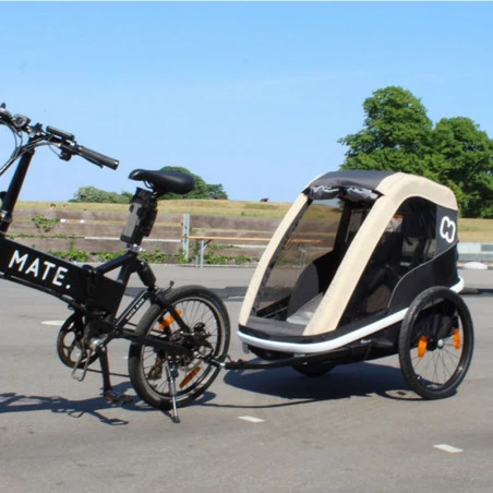 Hamax AS Remorque Vélo Poussette 1 Enfant HAMAX Avenida Bleu 4 Hamax AS Remorque Vélo Poussette 1 Enfant HAMAX Avenida Bleu – Image 2