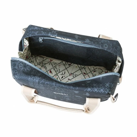 Sacoche De Guidon BASIL Bohème 8L Bleu Indigo 8 Sacoche De Guidon BASIL Bohème 8L Bleu Indigo – Image 6