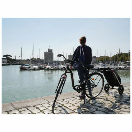 Remorque Vélo Chariot Shopping Trailer Bike Original 4 Remorque Vélo Chariot Shopping Trailer Bike Original – Image 2