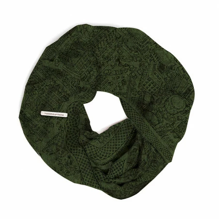 Tour De Cou Hiver Vélo TUCANO URBANO City Kaki 3 Tour De Cou Hiver Vélo TUCANO URBANO City Kaki