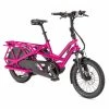 Vélo Cargo électrique Longtail TERN GSD S10 Dragon Fruit LR -Onemile Soldes velo cargo electrique longtail tern gsd s10 dragon fruit