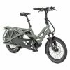 Vélo Cargo électrique Longtail TERN GSD S10 Vert Sage LR -Onemile Soldes velo cargo electrique longtail tern gsd s10 vert sage