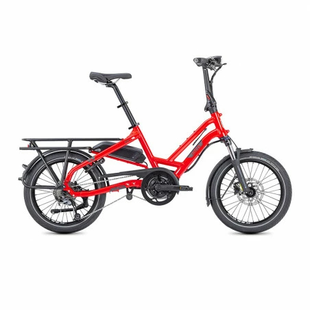 Vélo Cargo électrique Compact Tern HSD P9 Rouge LR 3 Vélo Cargo électrique Compact Tern HSD P9 Rouge LR