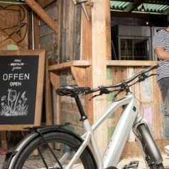 Vélo électrique STROMER ST1 - 2022 - Light Grey -SPORT - L - 814Wh - KINEKT - SUNTOUR -Onemile Soldes velo electrique stromer st1 2022 light grey cadre sport taille l 814wh kinekt et suntour 3